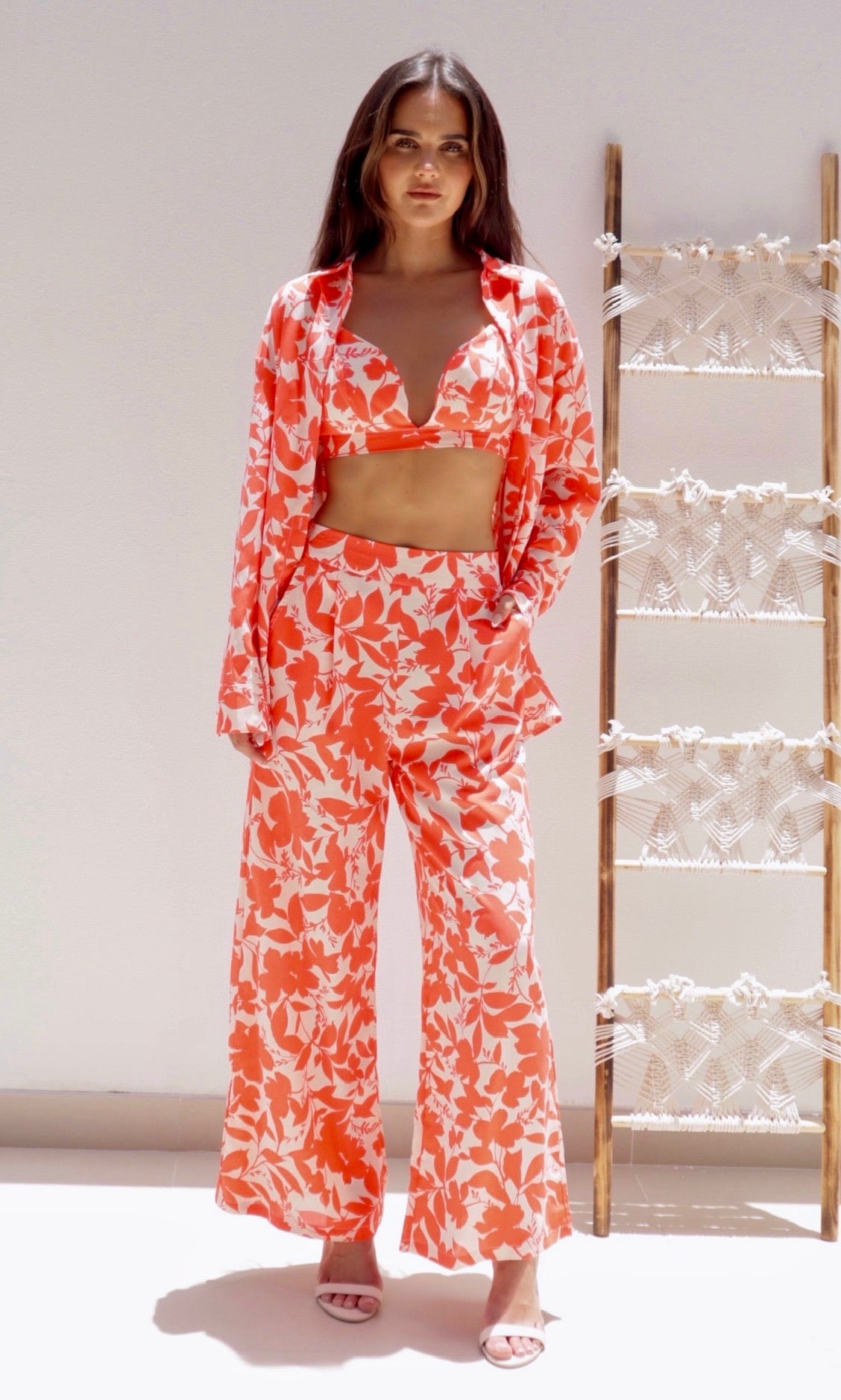 Saville 3 Piece Co-ord - Orange