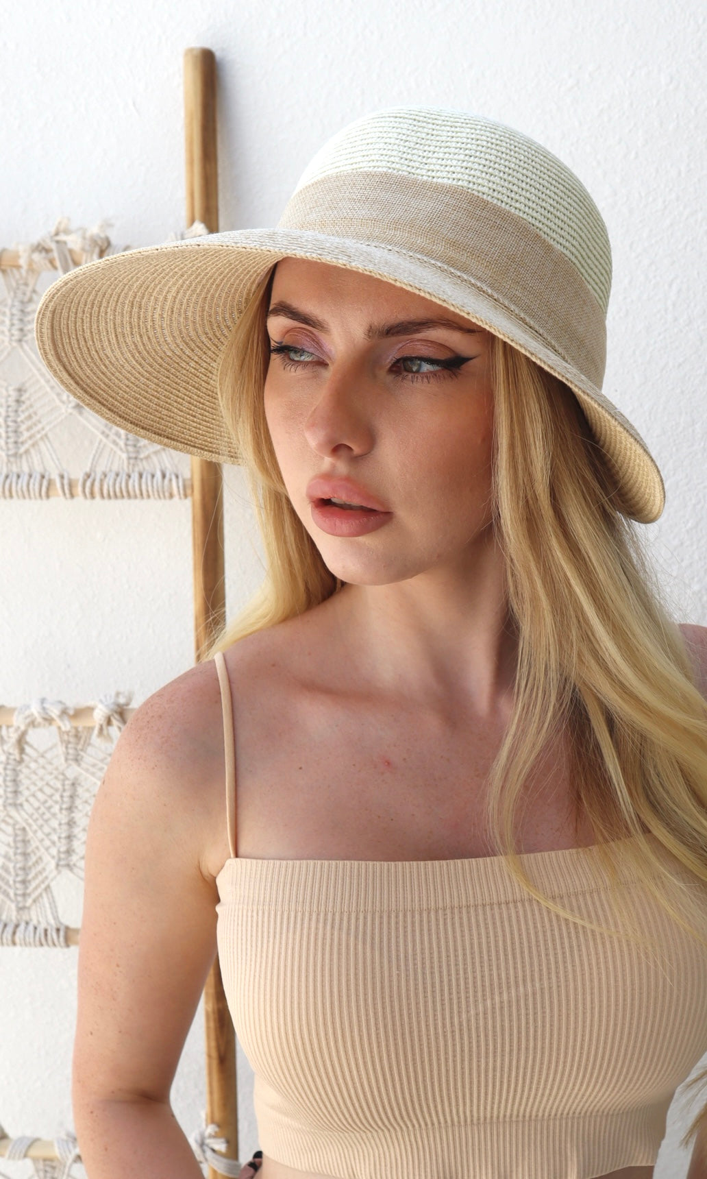 Eva Straw Hat - Cream