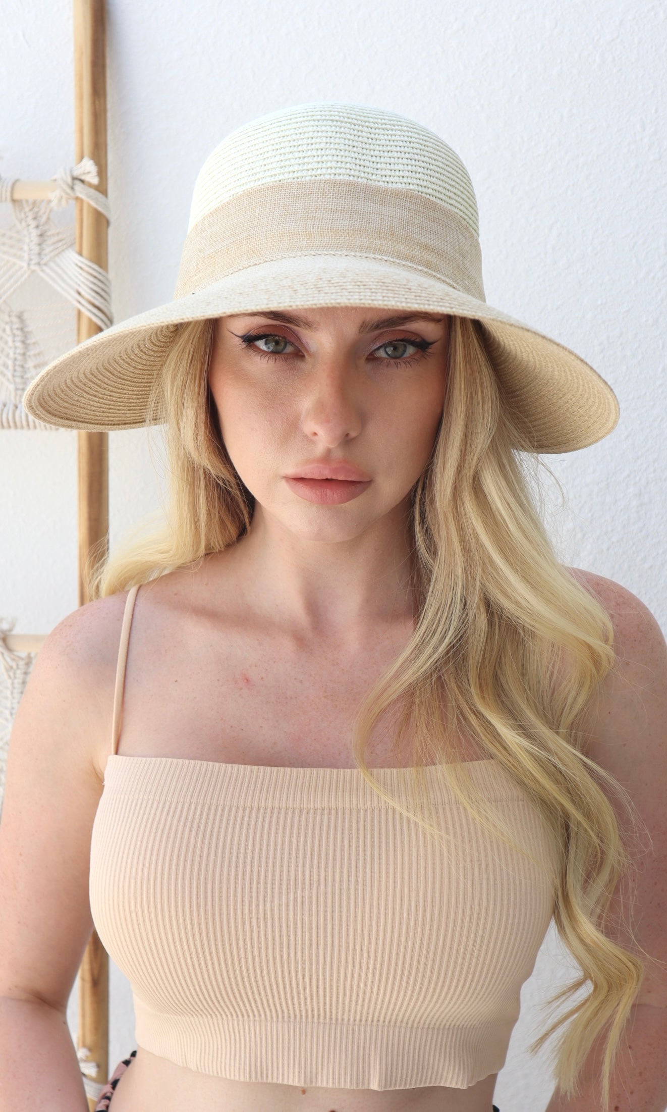 Eva Straw Hat - Cream