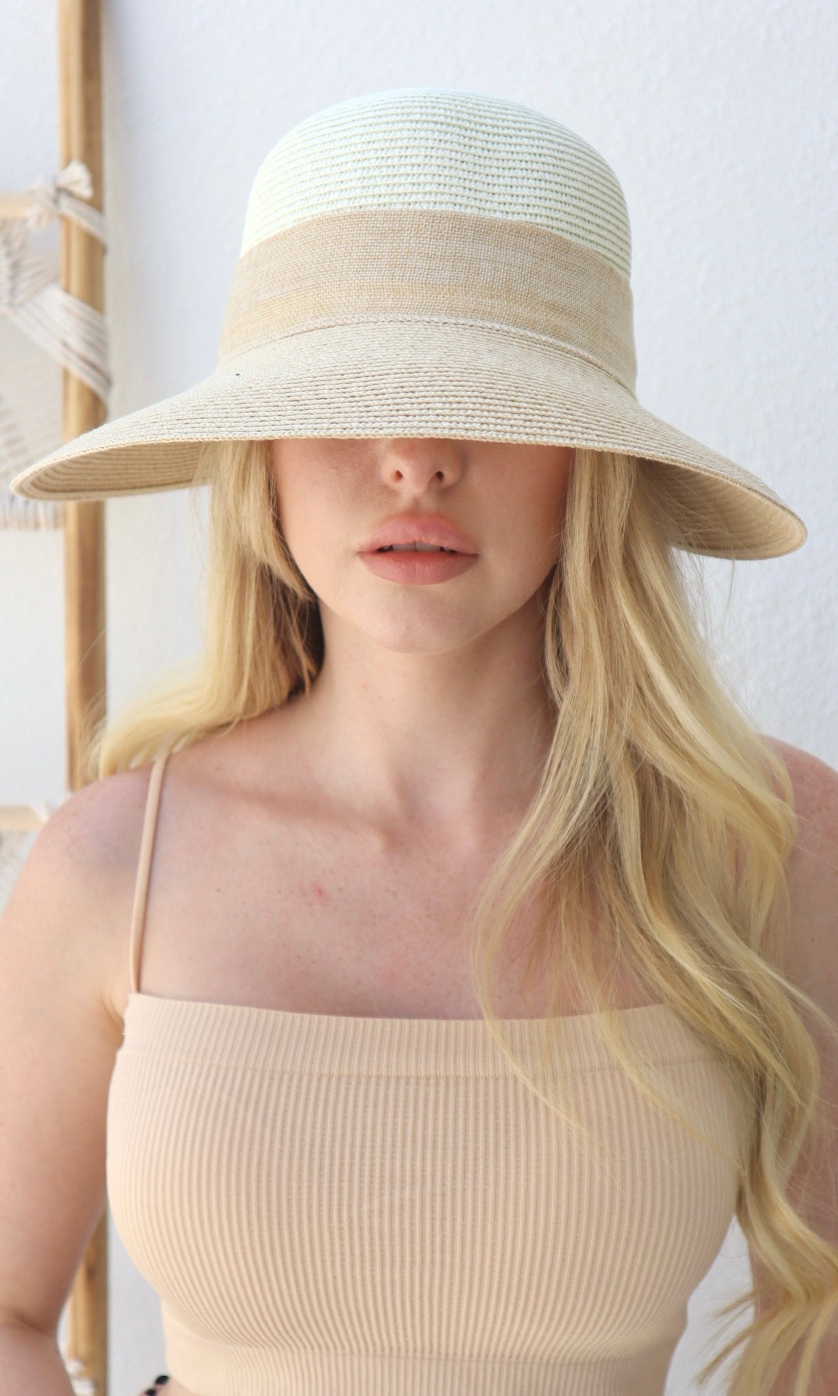 Eva Straw Hat - Cream