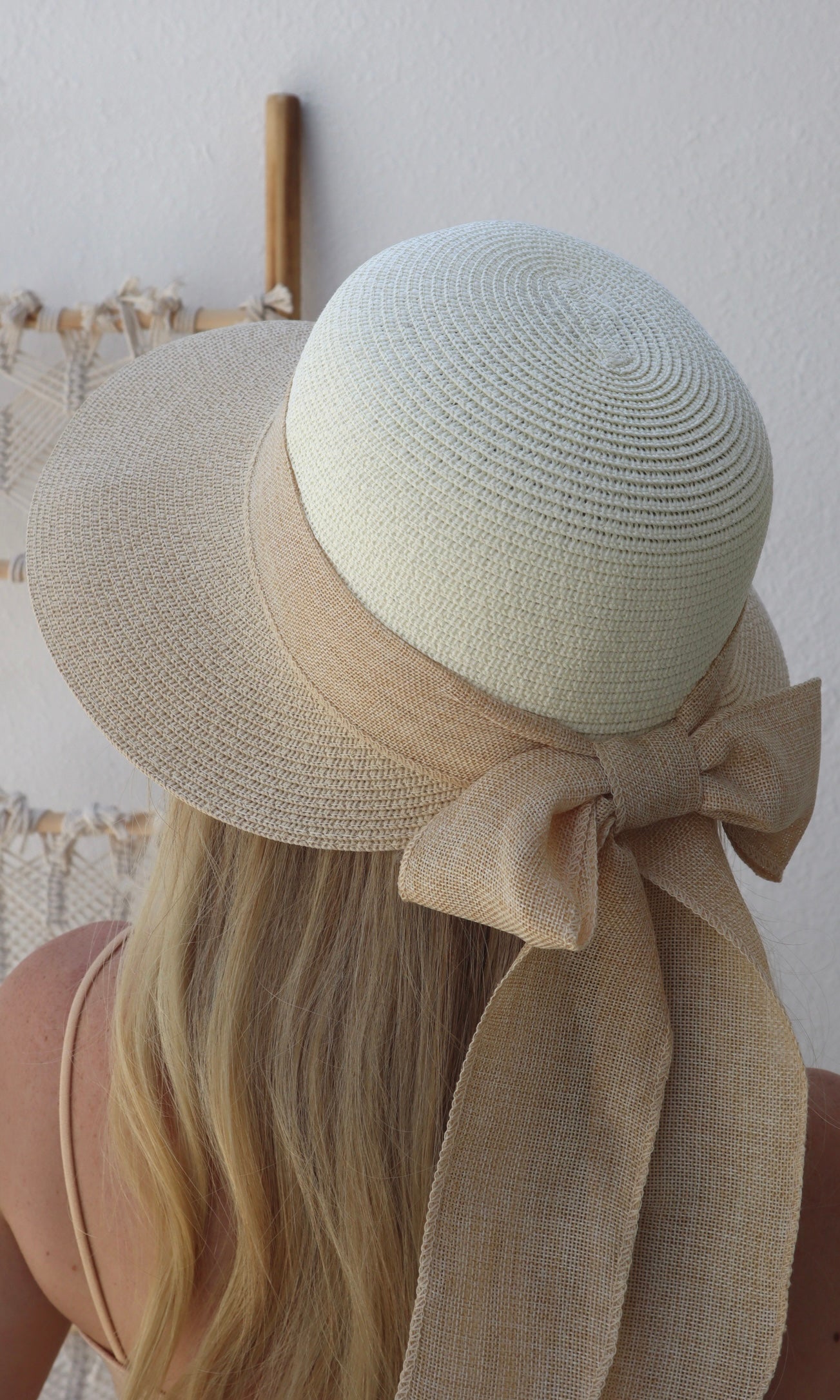 Eva Straw Hat - Cream