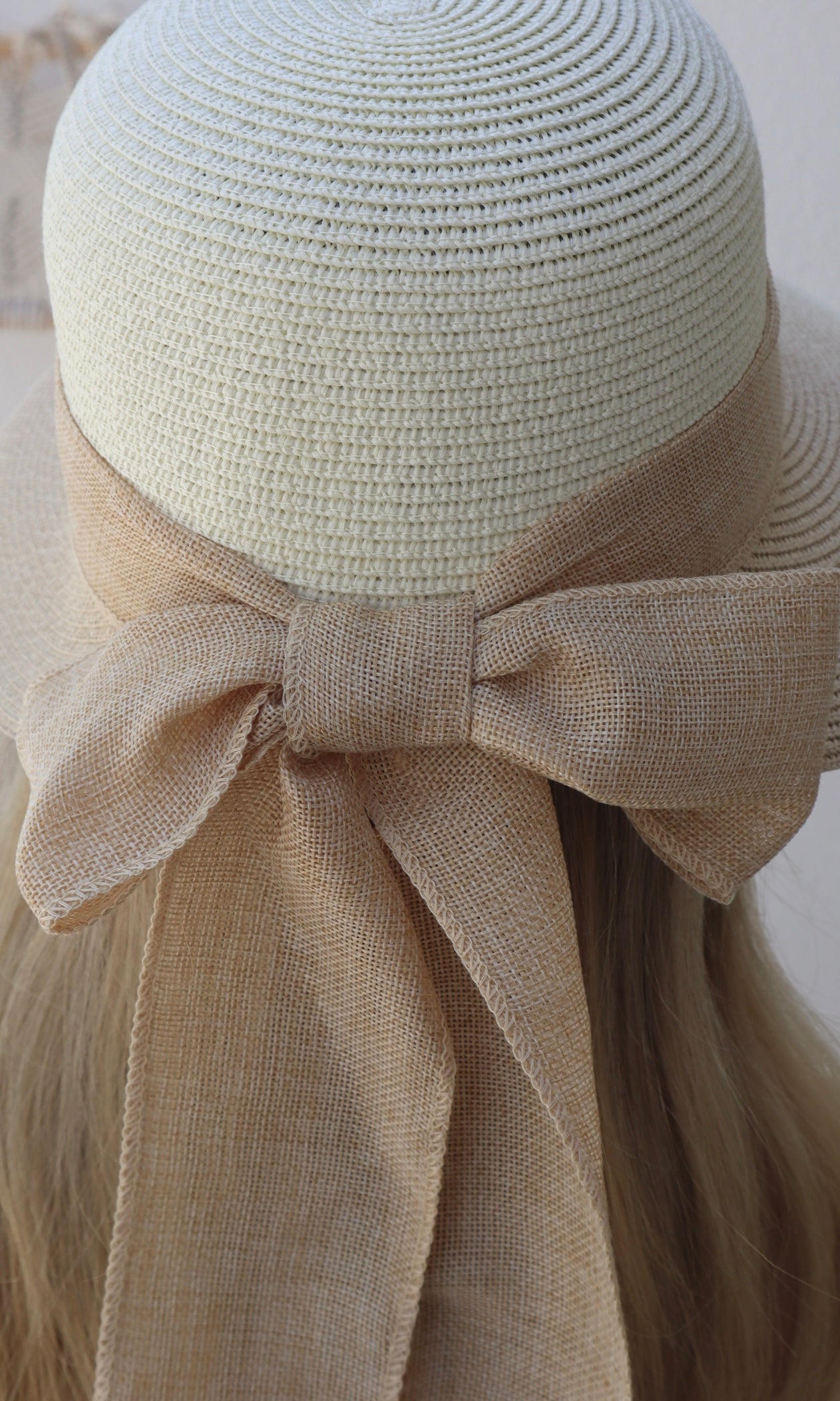 Eva Straw Hat - Cream