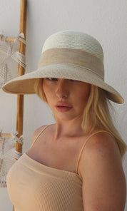 Eva Straw Hat - Cream