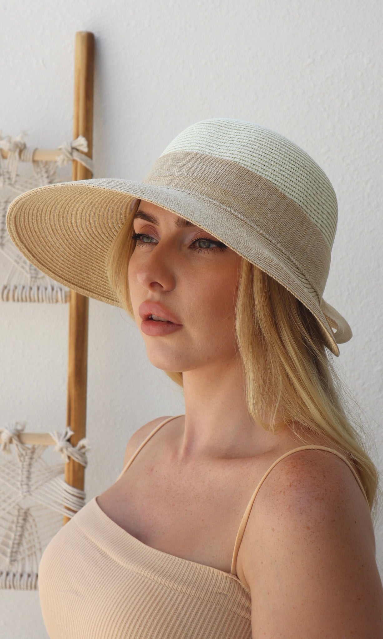 Eva Straw Hat - Cream