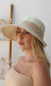 Eva Straw Hat - Cream